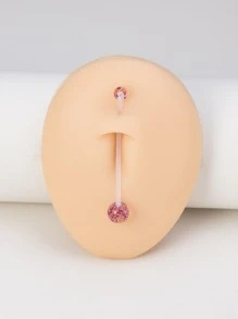 10pcs/set Random Belly Ring Unisex Fashion Punk Body Piercing Jewelry - Multicolor - View 2