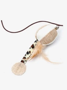 2pcs Mouse Shaped Random Cat Teaser Stick - Multicolor - View 5