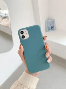 Vỏ điện thoại di động màu tinh khiết - Màu xanh lam - Xem 1