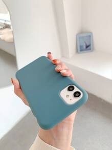 Vỏ điện thoại di động màu tinh khiết - Màu xanh lam - Xem 2