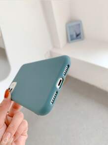 Vỏ điện thoại di động màu tinh khiết - Màu xanh lam - Xem 3