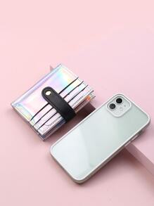 全息按扣 轻便便携卡包 白领阶层 女性 节日 周年 生日 礼品 配件 礼品卡夹 钱包 名片夹 信用卡夹 身份证夹 女士 女士钱包 迷你钱包 零钱包 钱包 卡片钱包 - 銀色 - 查看 5