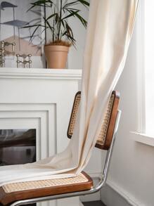 流蘇裝飾單片窗簾 - 彩色 - 查看 5