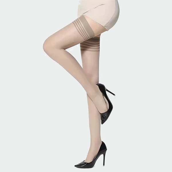 

Minimalist Over The Knee Socks, Light grey