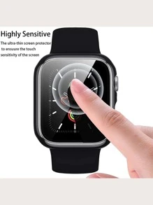 Funda compatible con Apple Watch de color combinado - Multicolor - Ver 3
