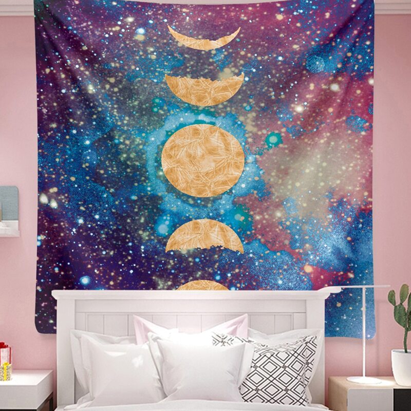 

Moon Print Tapestry, Multicolor