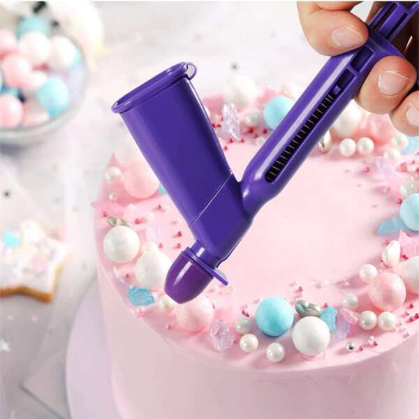 

1pc Cake Baking Decorating Tool, Purple