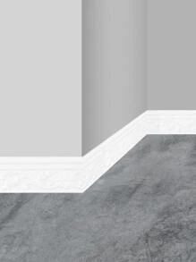 1 miếng dán tường xốp xốp - trắng - Xem 1