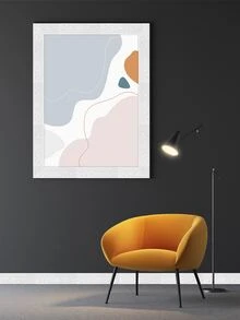 1 miếng dán tường xốp xốp - trắng - Xem 5