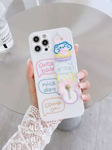 Hộp đựng điện thoại hình dây đeo tay hoạt hình - Nhiều màu - Xem 1