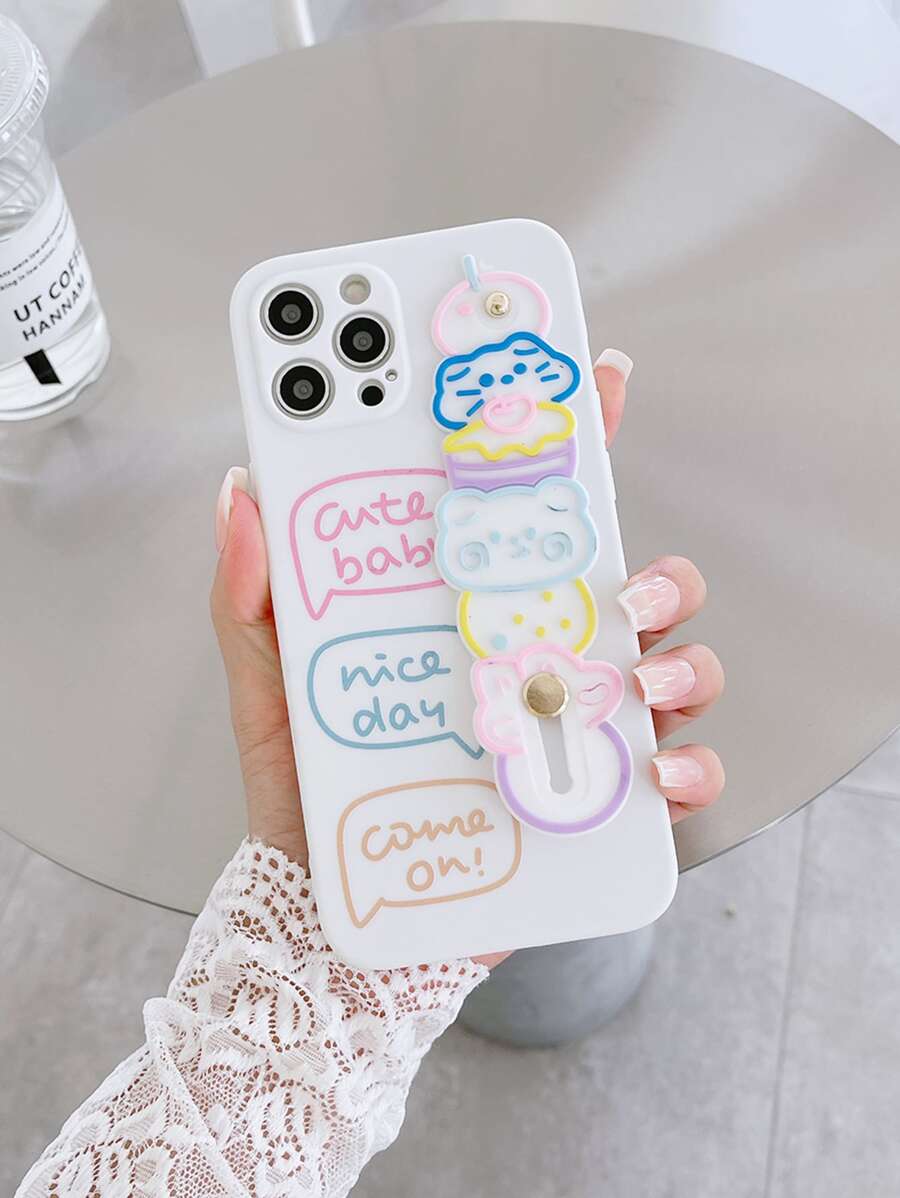 Hộp đựng điện thoại hình dây đeo tay hoạt hình - Nhiều màu - Xem 1