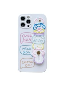 Hộp đựng điện thoại hình dây đeo tay hoạt hình - Nhiều màu - Xem 2