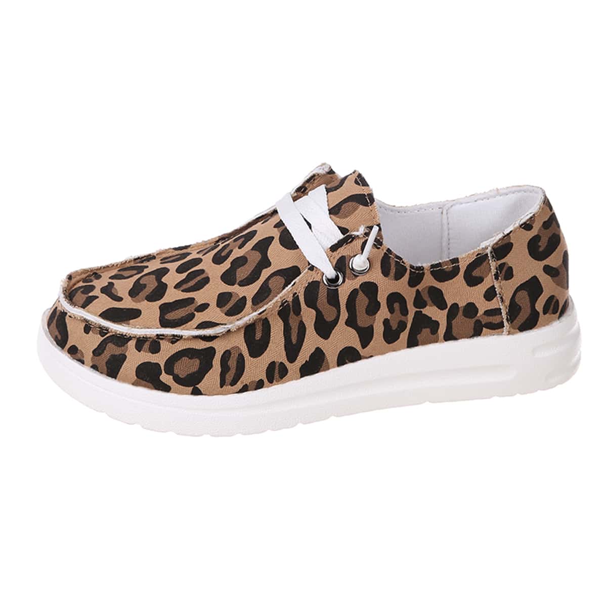 

Leopard Slip On Casual Shoes, Multicolor