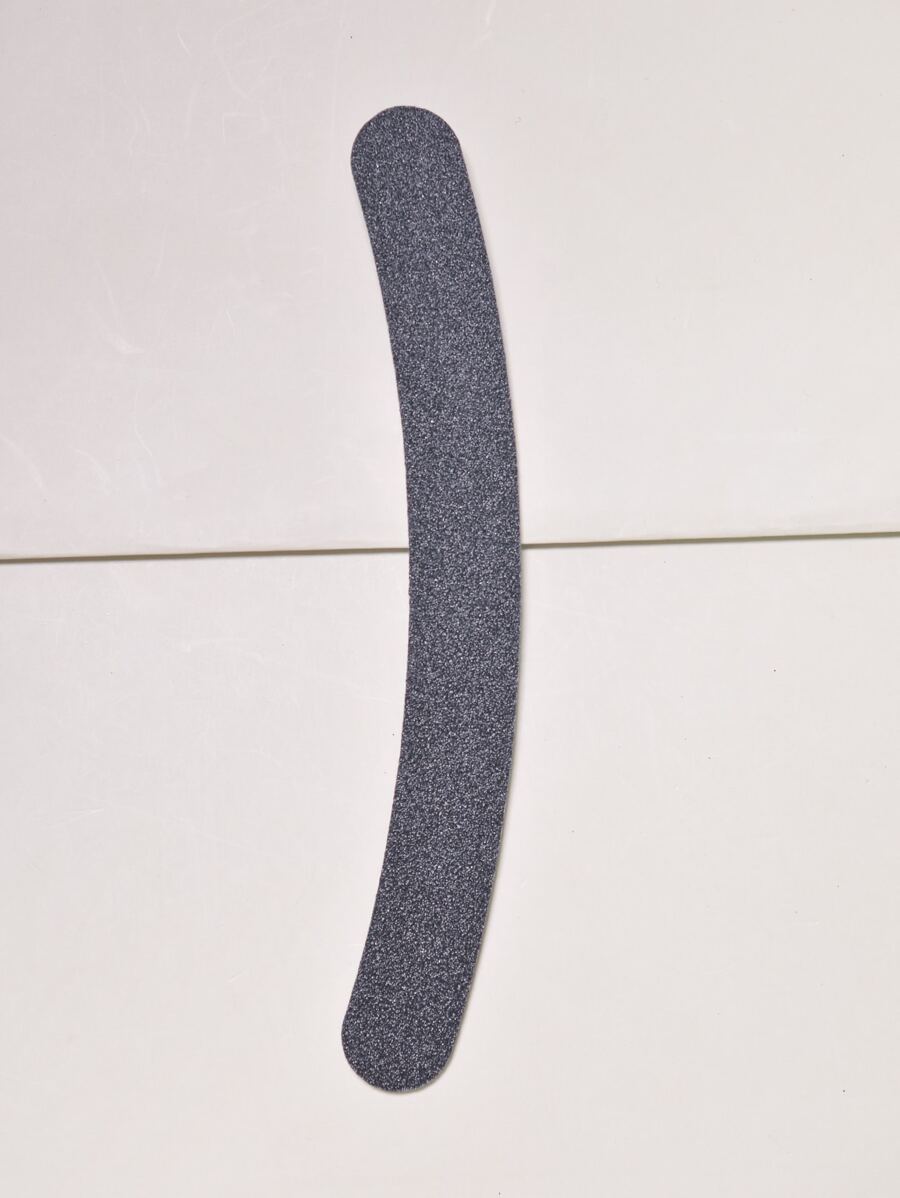 Đánh bóng móng tay Dụng cụ cạo da chết 1 cái Dũa móng tay cho phụ nữ và trẻ em gái - màu đen - Xem 1