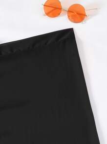 Áo che Nữ Xù màu trơn - màu đen - Xem 4