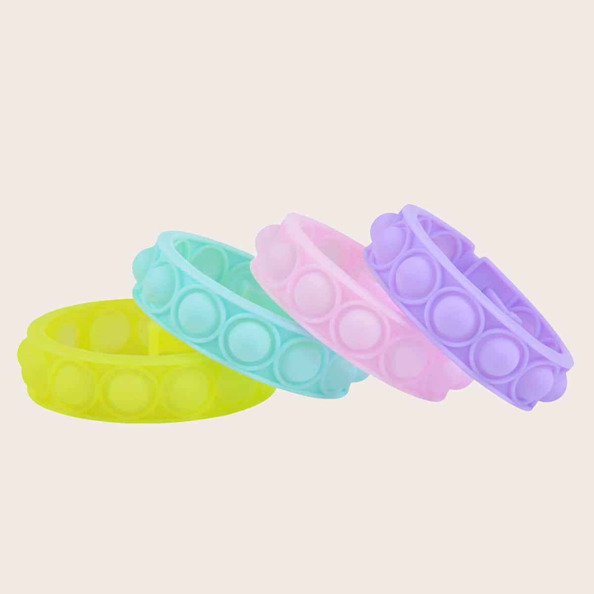 

1pc Random Wristband Push Pop Bubble, Multicolor