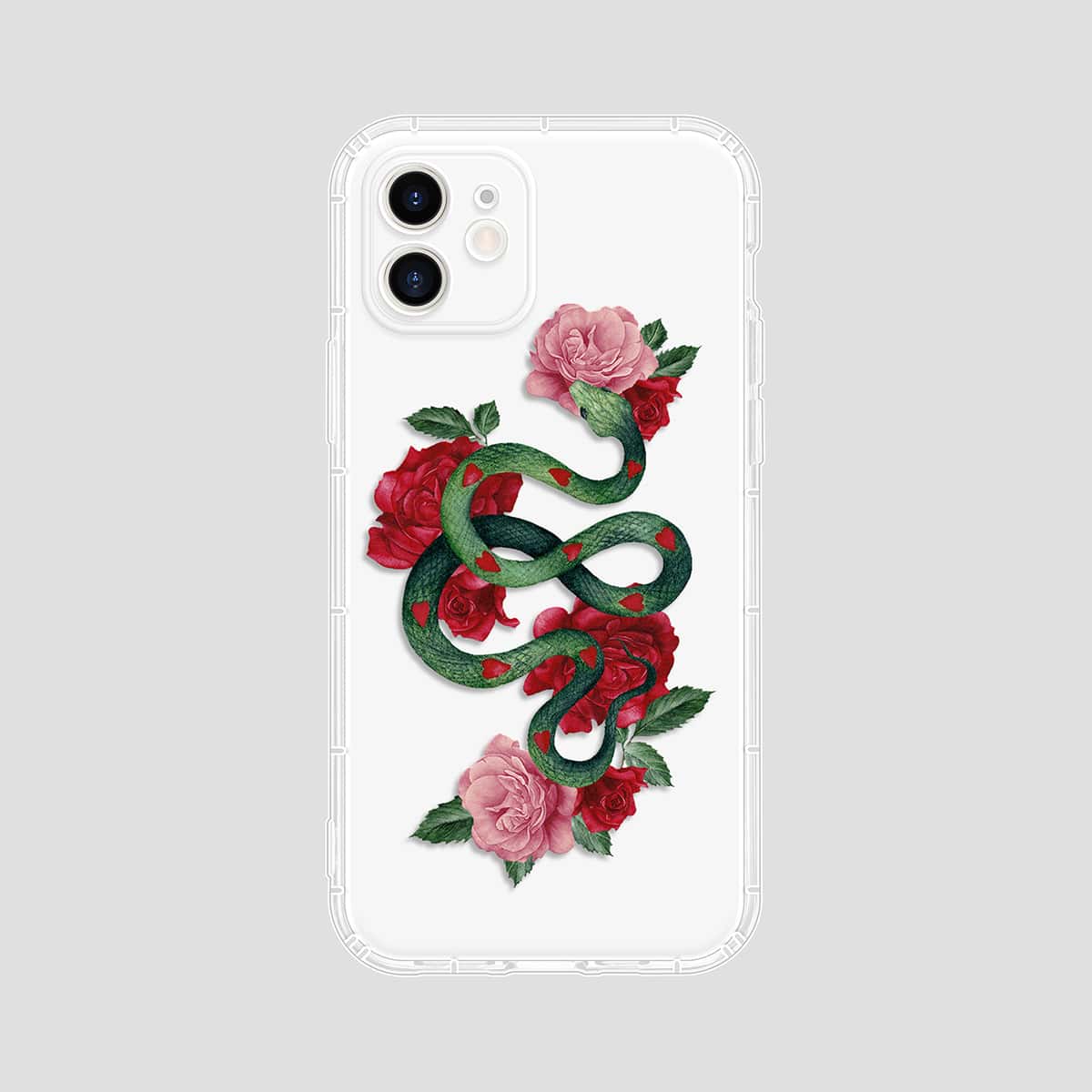 

Snake & Floral Phone Case, Multicolor