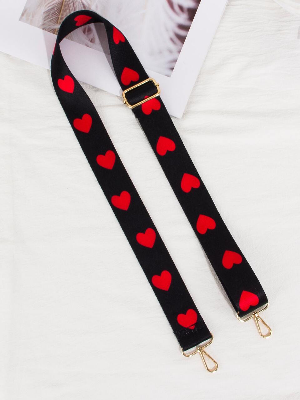 Heart Graphic Bag Strap Bag Accessories DIY Accessories Adjustable Shoulder Strap Gift Decor Gift Accessories