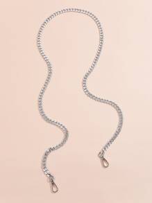 Thiết kế dây chuyền Dây đeo túi Nhôm kim loại Phụ kiện túi cầm tay Phụ kiện thay thế Bền bỉ sành điệu Dành cho tân binh & Công nhân cổ trắng Dành cho các cô gái tuổi teen Phụ nữ Sinh viên đại học Túi Quà tặng Đồ dùng học tập Quà tặng giáo viên Phụ kiện giáo viên tựu trường - Bạc - Xem 3