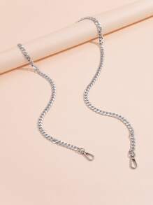 Thiết kế dây chuyền Dây đeo túi Nhôm kim loại Phụ kiện túi cầm tay Phụ kiện thay thế Bền bỉ sành điệu Dành cho tân binh & Công nhân cổ trắng Dành cho các cô gái tuổi teen Phụ nữ Sinh viên đại học Túi Quà tặng Đồ dùng học tập Quà tặng giáo viên Phụ kiện giáo viên tựu trường - Bạc - Xem 5