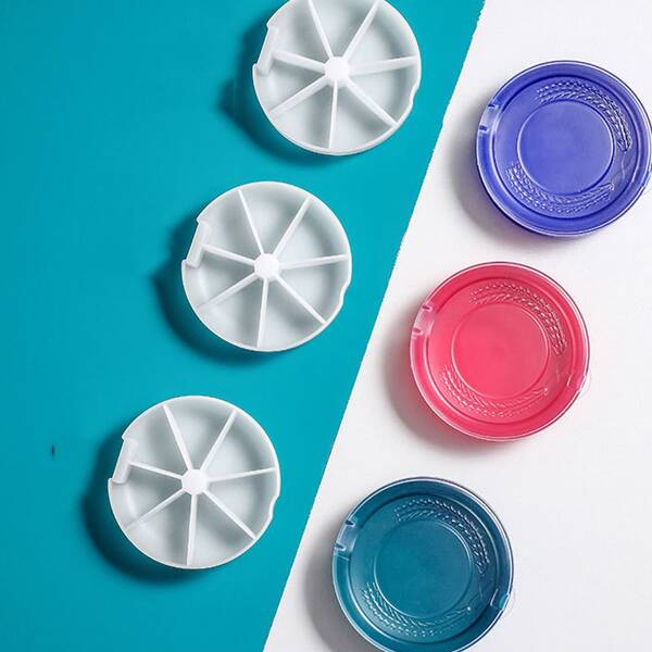 

1pc Random Pill Storage Box, Multicolor