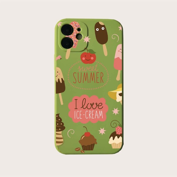 

Ice-Cream Phone Case, Green