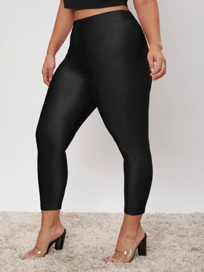 SHEIN Essnce Plus High Waist Leggings