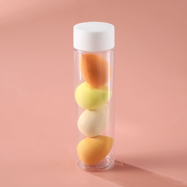 

4pcs Makeup Sponge Set, Yellow