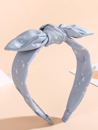 女孩星星印花髮箍