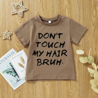 Toddler Girls Slogan Graphic Tee