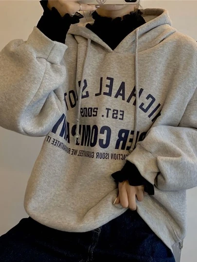 Honeyspot 透けてるブラウス ソリッド フリルトリム シール