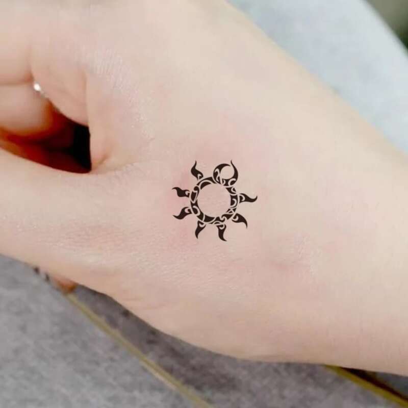 

1sheet Graphic Tattoo Sticker, Black