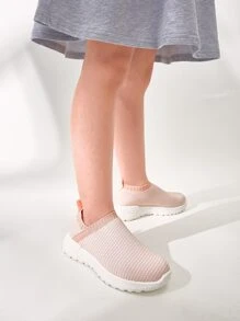 Cuccoo Zapatillas de running de Niñas de rayas - Rosa - Ver 7