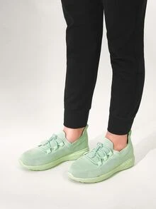 Cuccoo Zapatillas de running de Niños con cordón - verde menta - Ver 7