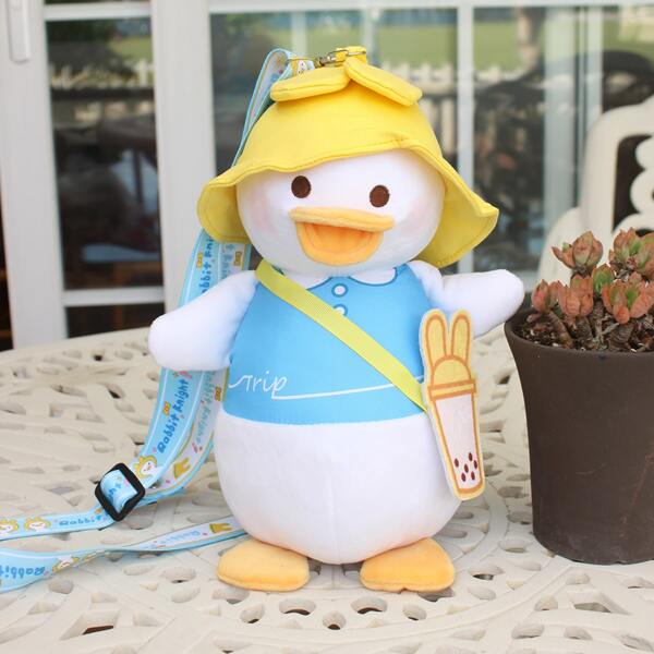 

Cartoon Duck Design Novelty Bag, Multicolor