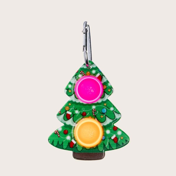 

Kids Christmas Tree Design Bag Charm, Multicolor