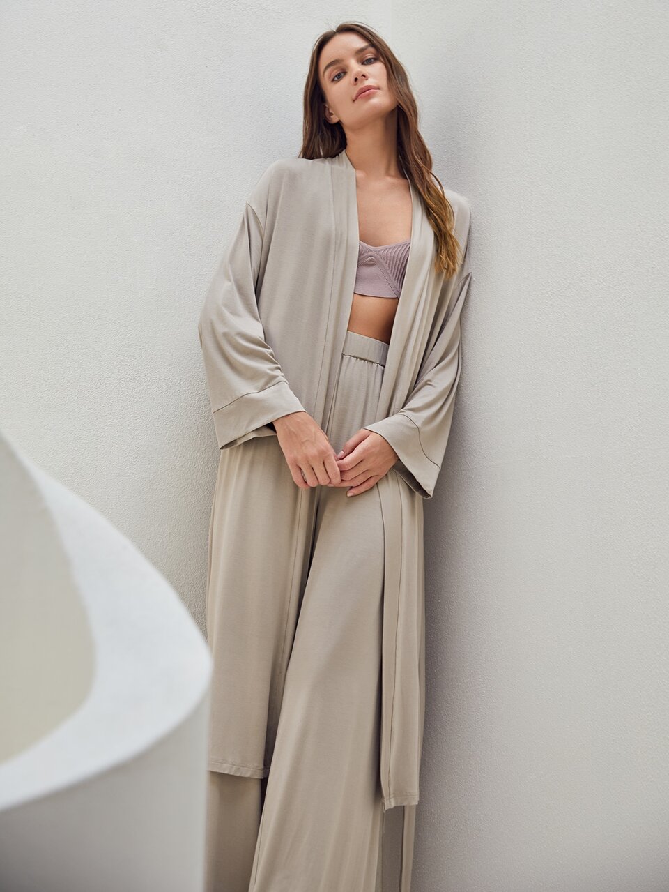 MOTF VISCOSE SUPER SOFT MODAL BELTED ROBE