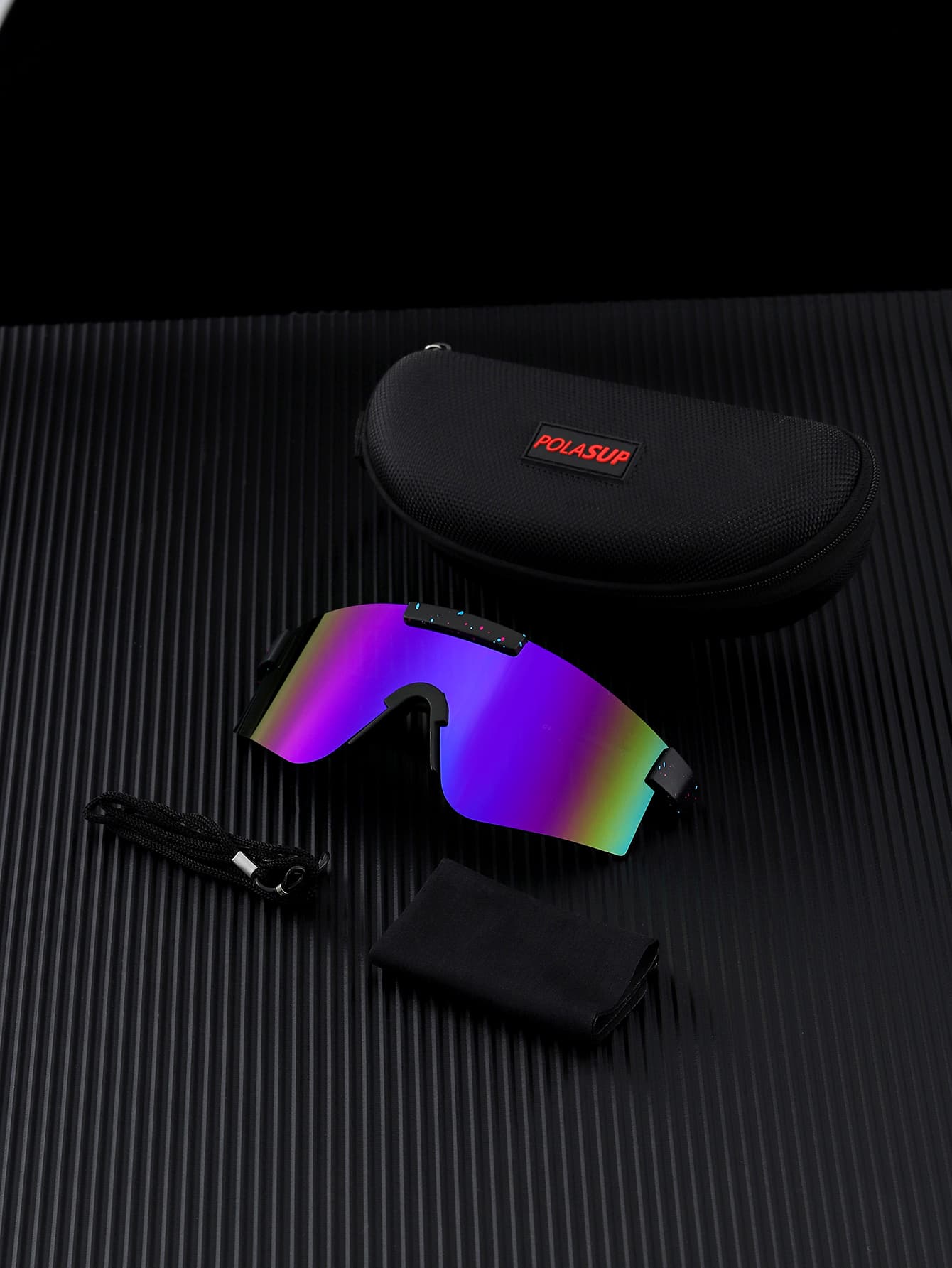 Flat top fashion glasses