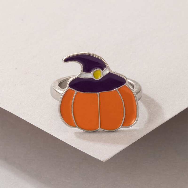 

Halloween Pumpkin Decor Ring, Orange