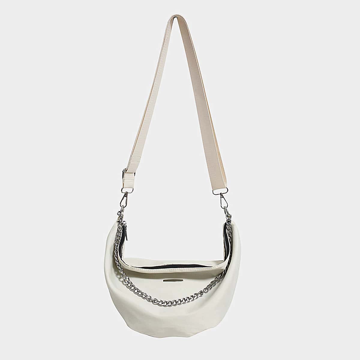 

Minimalist Shoulder Bag, White