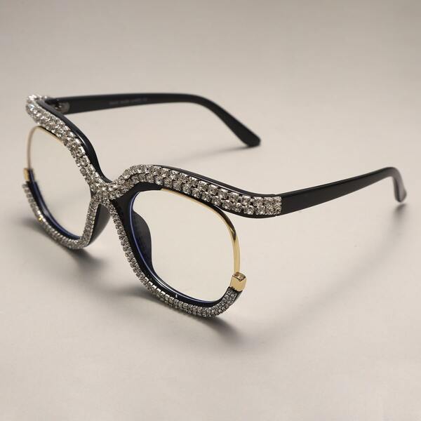 

Rhinestone Decor Eyeglasses