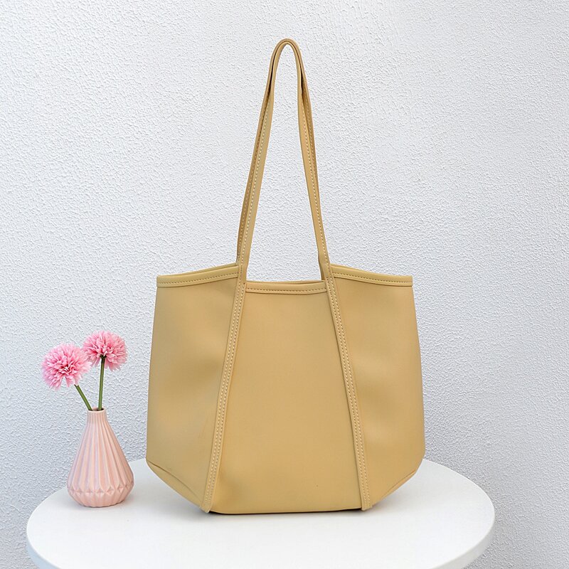 

Minimalist Shoulder Bag, Yellow