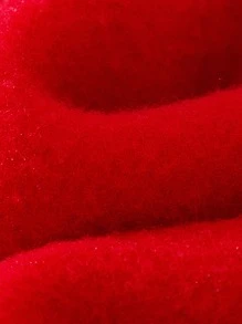 INAWLY Letter Graphic Drawstring Thermal Lined Hoodie - Red - View 3