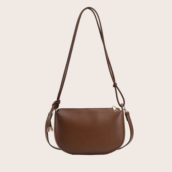 

Minimalist Crossbody Bag, Brown