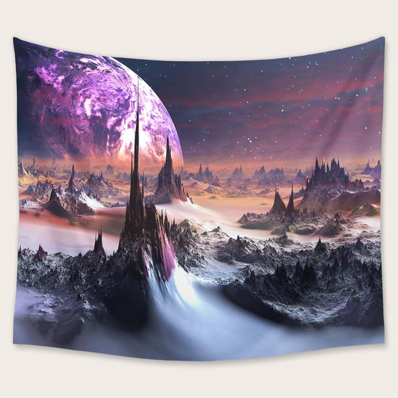 

Scenery Pattern Tapestry, Multicolor