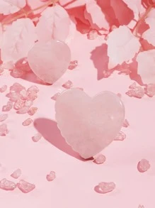 SHEGLAM Love & Lift 2-in-1 Rose Quartz Gua Sha Set - Pink - View 5