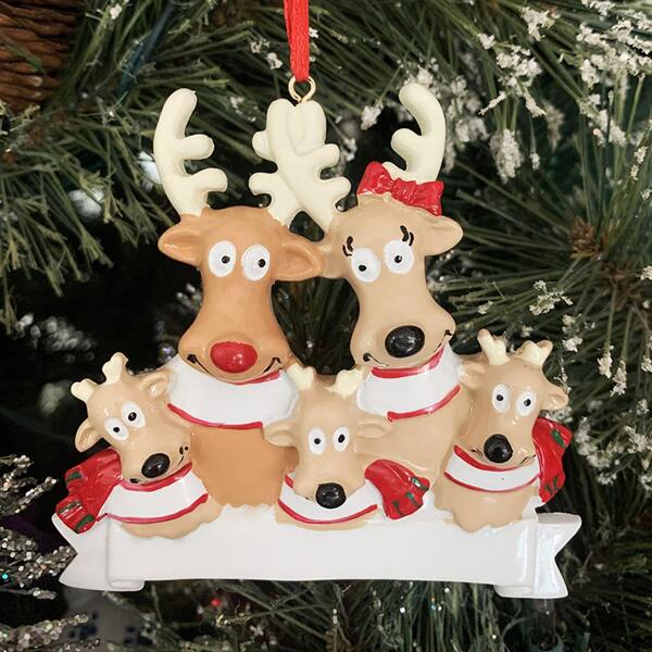 

Christmas Deer Shaped Wall Hanging, Multicolor