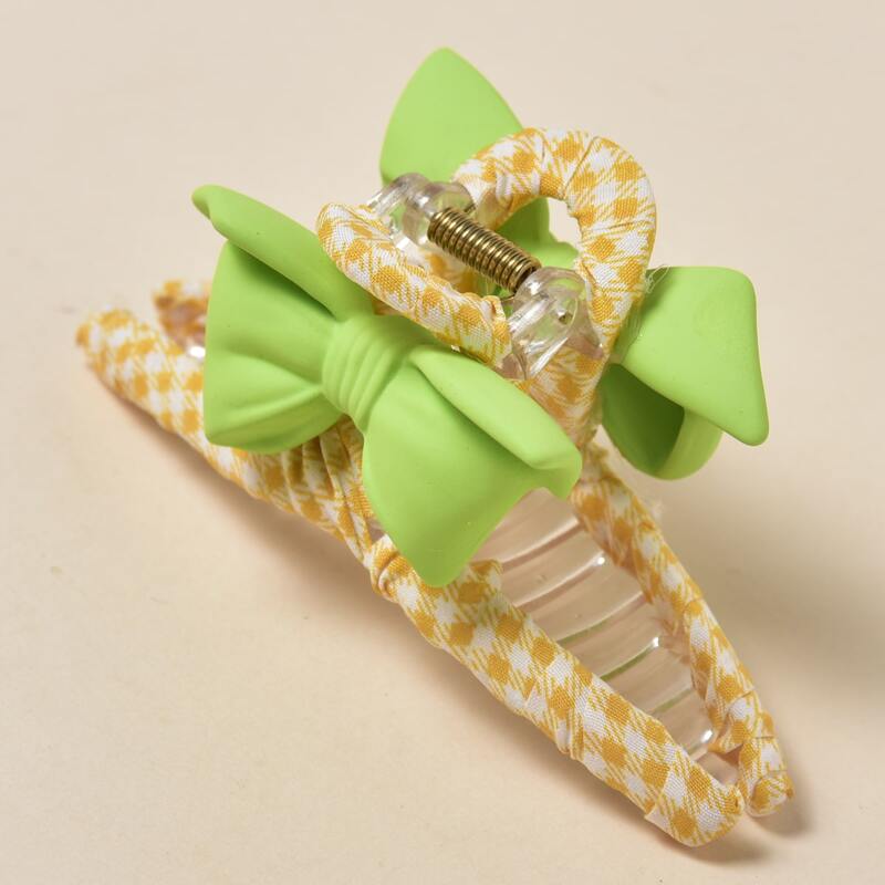 

Bow Decor Hair Claw, Multicolor