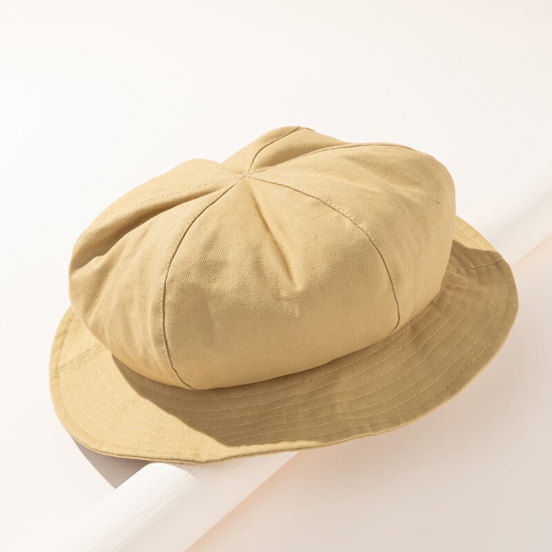 

1pc Plain Hat, Khaki