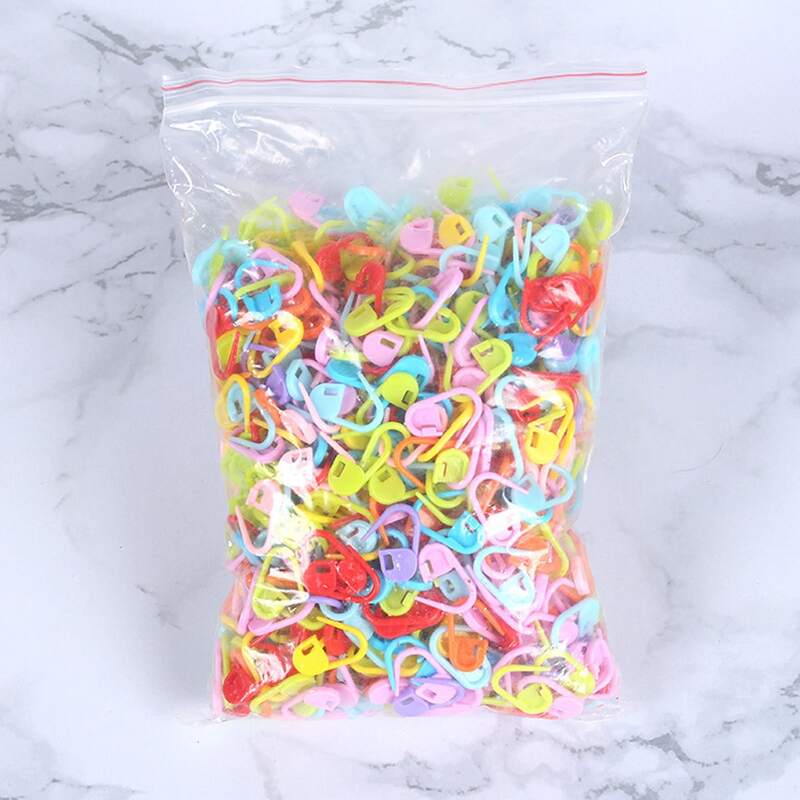 

1000pcs Random Color Counting Buckle, Multicolor